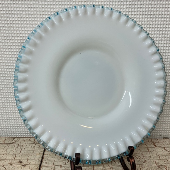 Other - Fenton Aqua Crest plate